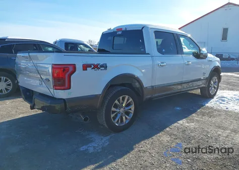 2017 Ford F-150 King Ranch z USA, uszkodzony, nr VIN 1FTEW1EG1HFB47517